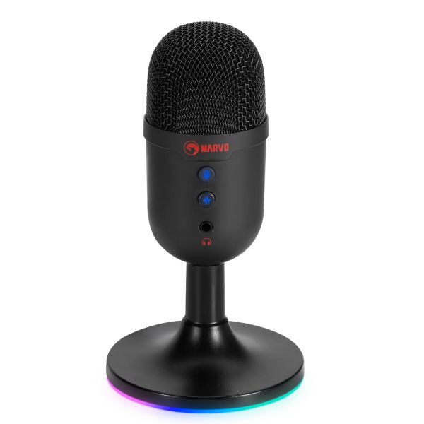 MARVO Blast 40 vezetékes mikrofon - fekete (MIC-06 BK)